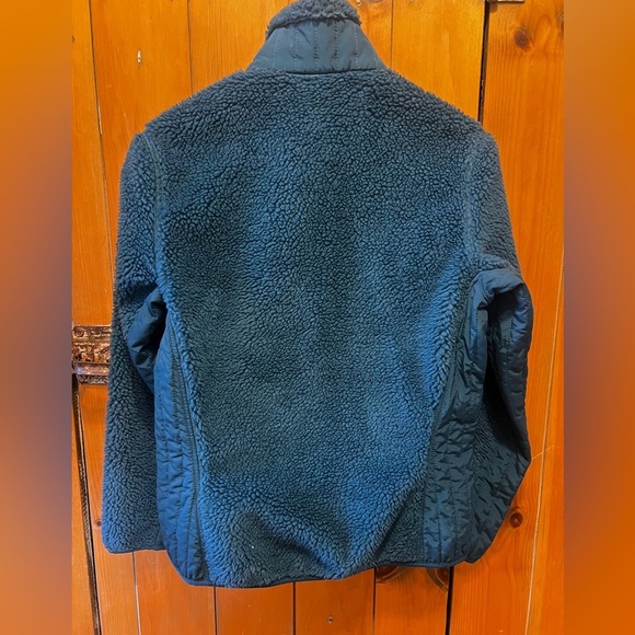 Patagonia Women's Retro X Deep Pile Fleece Jacket Teal Blue 2007, Size M - Picture 5 of 5